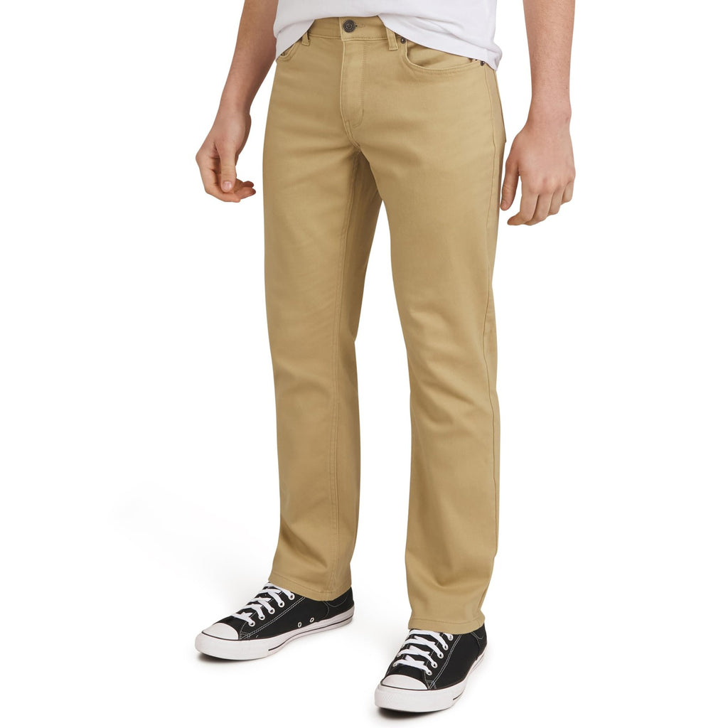 Men's Stretch Fit Chino Pants, Quiksilver, Vintage Khaki, 32W x 32L