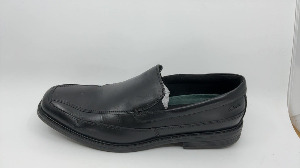 Clarks Collection Men's Cosgrove Free Loafer, Black Leather, 11.5 W US