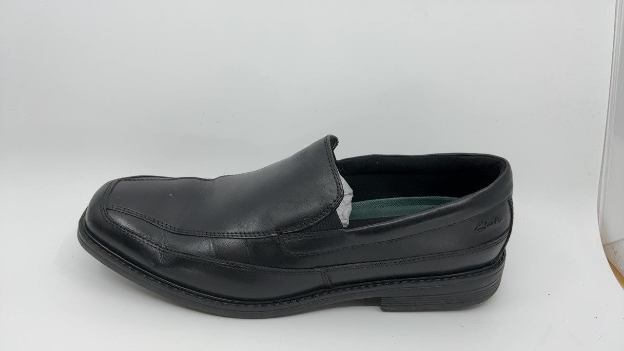 Clarks Collection Men's Cosgrove Free Loafer, Black Leather, 11.5 W US