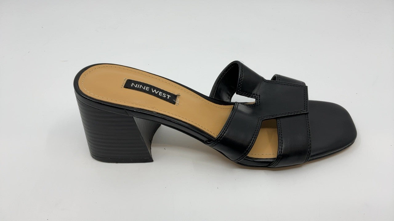 Nine West Women's Griselda3 Heeled Sandal, Black 001, 7.5