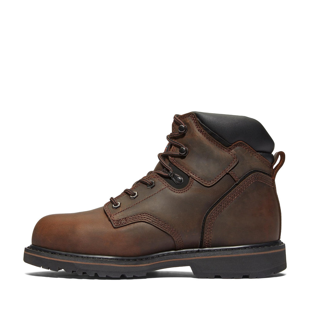Timberland PRO Men's Pit Boss 6 Inch Steel Safety Toe Industrial Work Boot, 11W