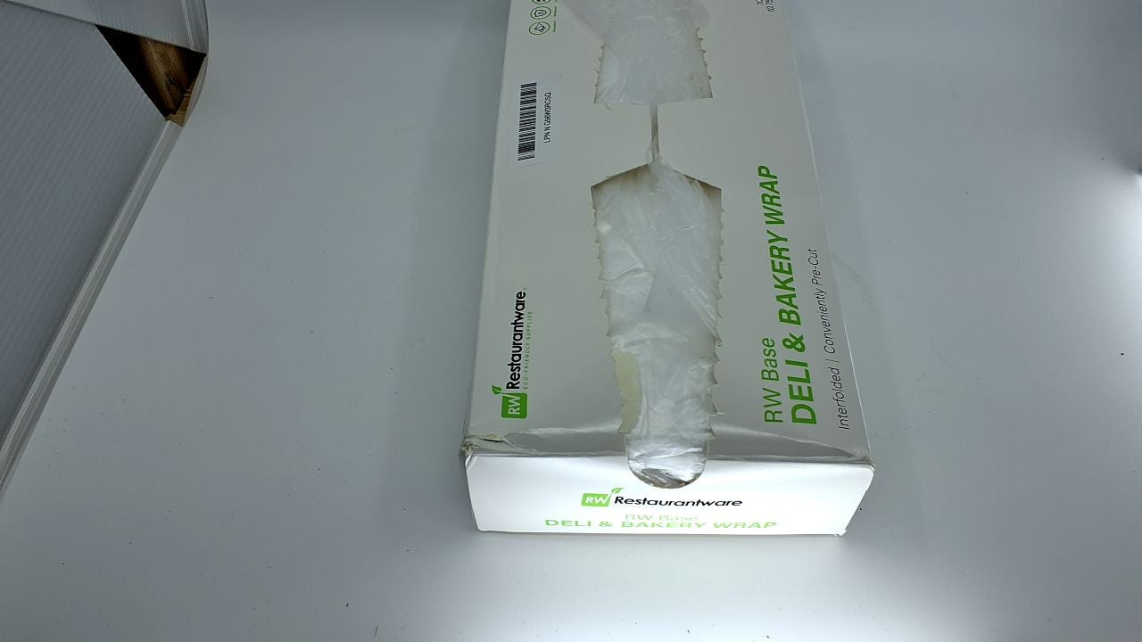 10.75 x 12 Inch Plastic Deli Sheets, 1000 Interfolded Wraps, Clear