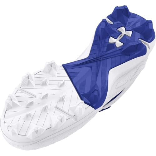 Under Armour Boys' Leadoff Low RM JR 3.0, (400) Royal/White/Royal, 11K, US