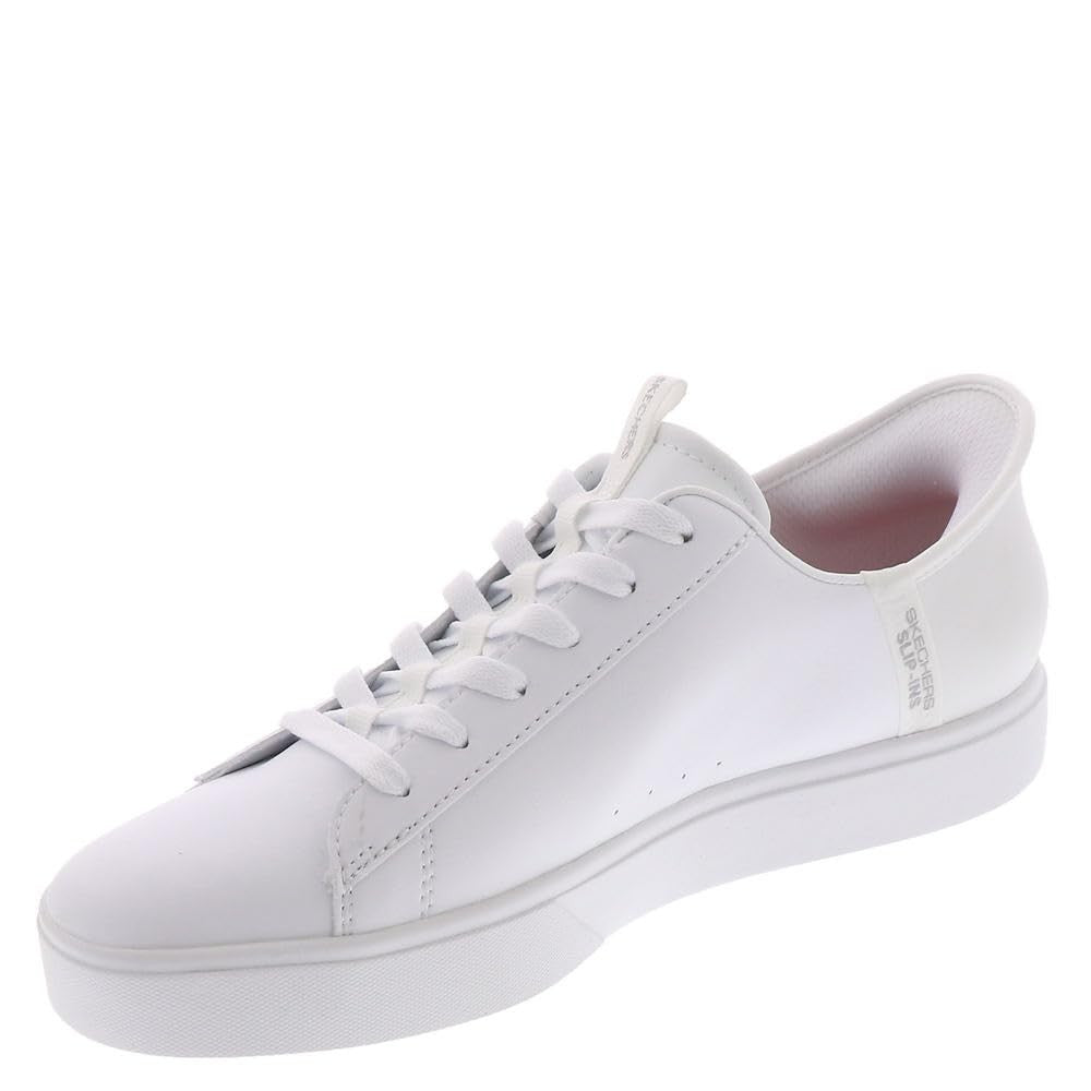 Skechers Court Classics Women's,Eden LX-Royal Stride,WHT, 7 M US