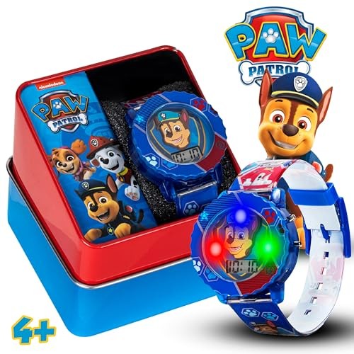 Accutime Paw Patrol Digital Watch Blue Strap Easy Buckle Model PAW4015