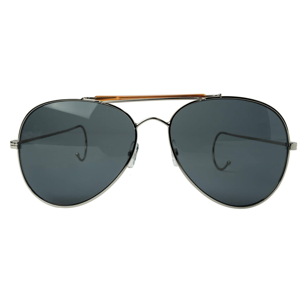 Smoke Lenses US Air Force Style Aviator Sunglasses