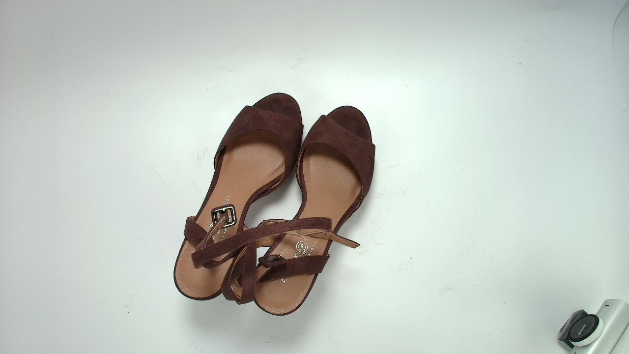 Chinese Laundry Women's Theresa Heeled Sandal, Brown, 8.5