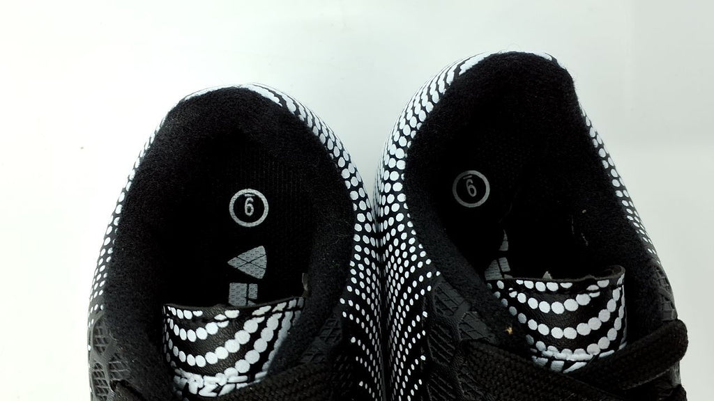 Vizari Stealth Soccer Cleats 9.5 Toddler Black/White Youth Athletic Shoes