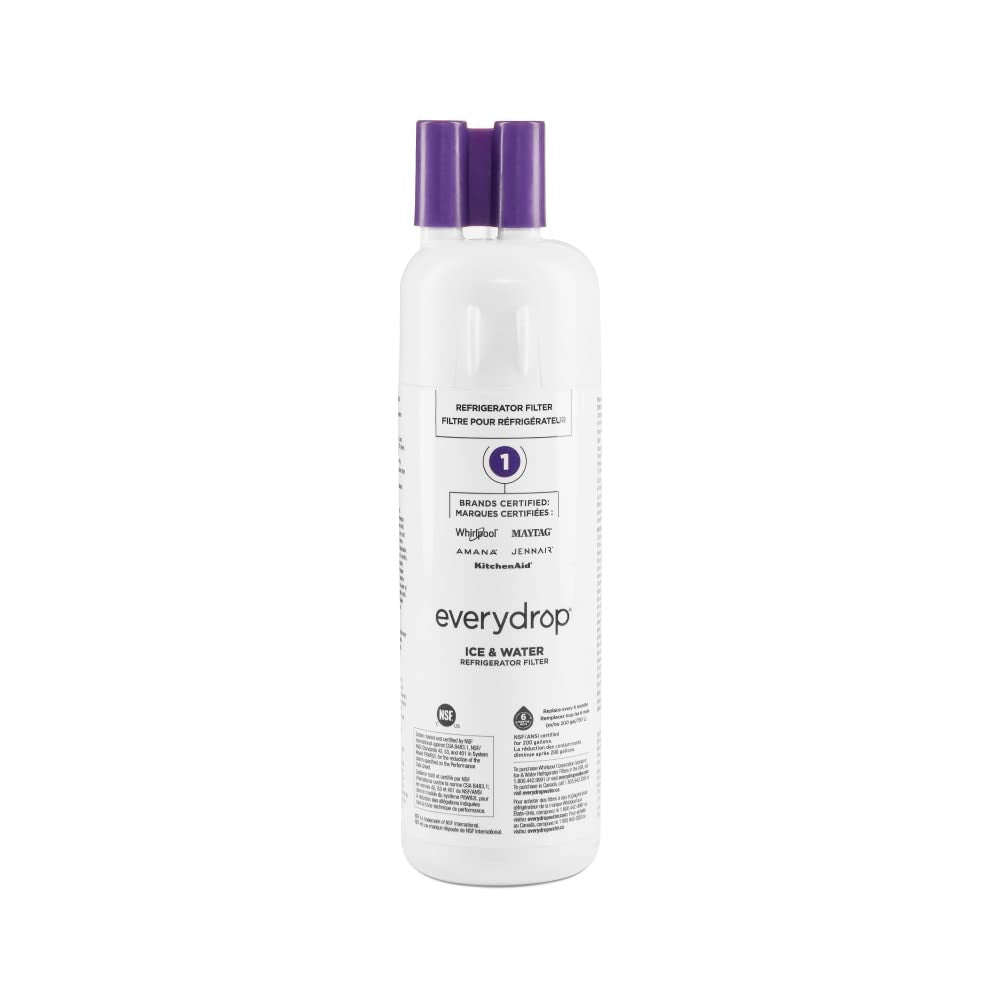 Whirlpool EDR1RXD1 Water Filter 1, Purple, Single-Pack, 99% Lead Reduction