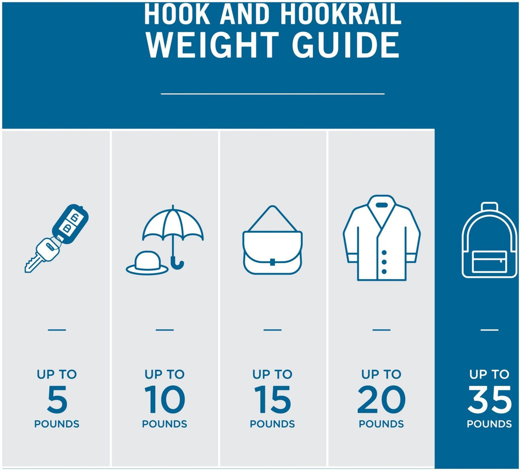 Franklin Brass Pure White Square Extend-a-Hook