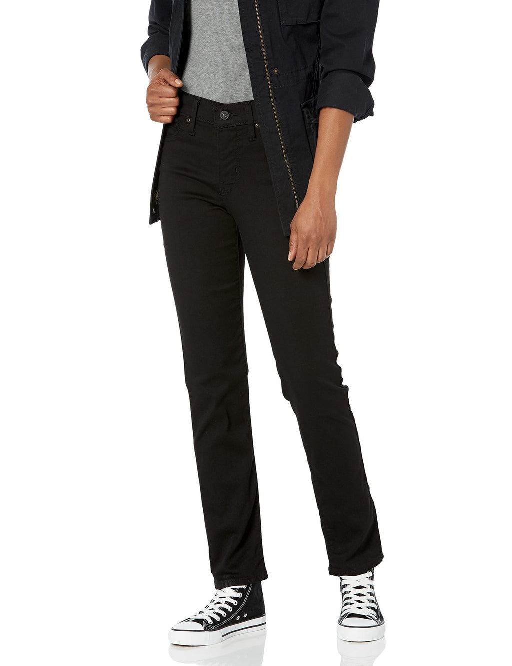 Levi's Women's 312 Shaping Slim Jeans, Soft Black, 33