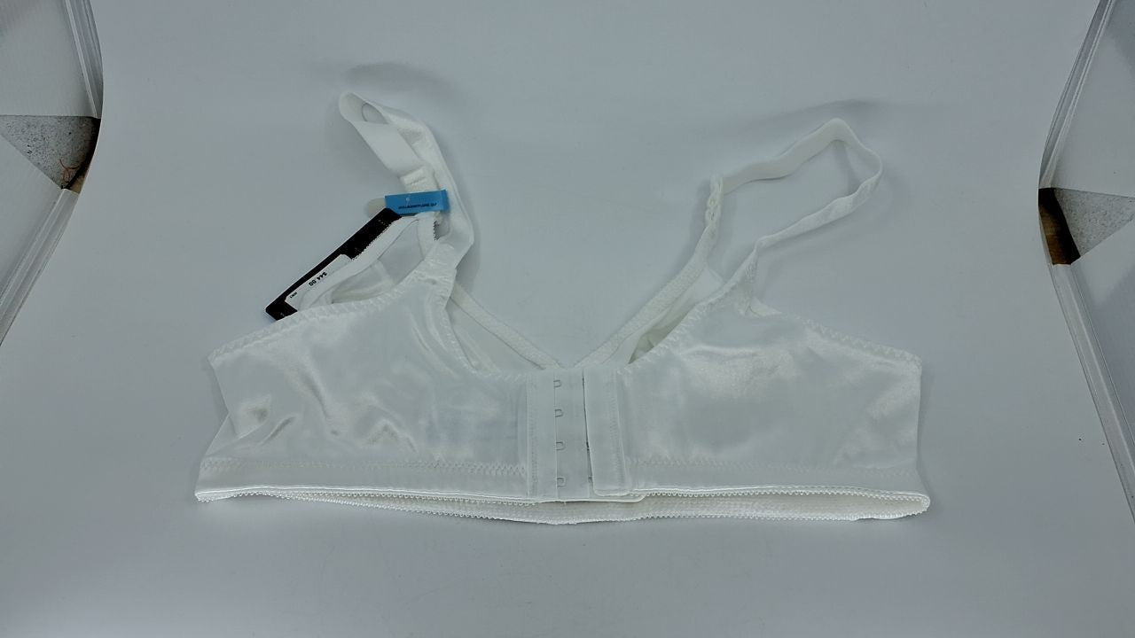 Bali Women's Double Support Wire-Free Bra, White, 38C