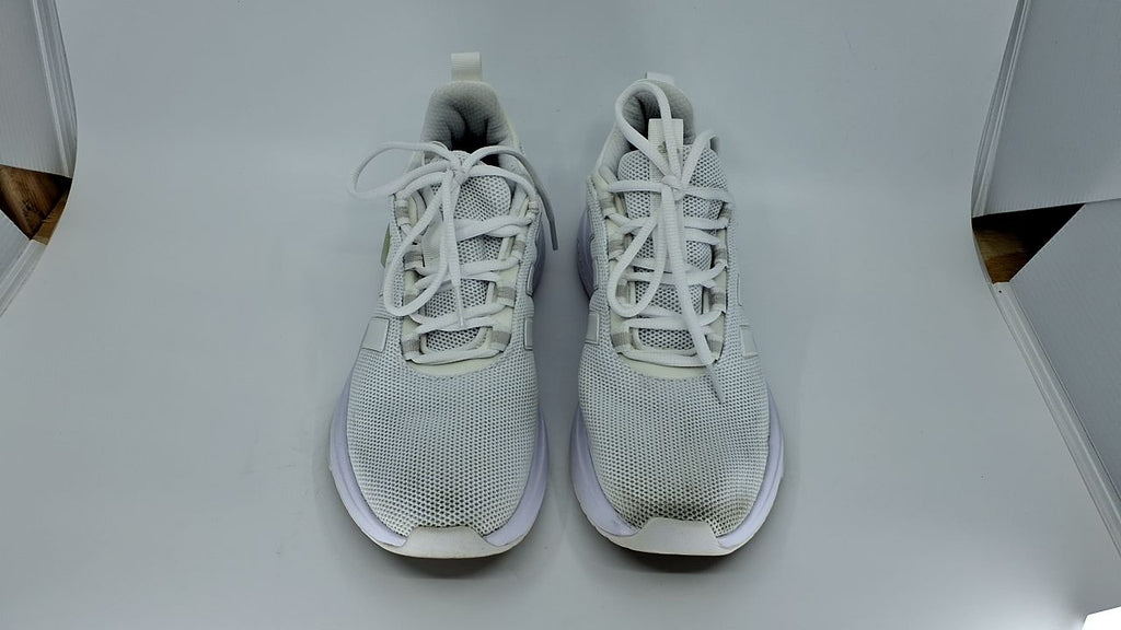 adidas Women's Racer TR23 Sneaker, White/Zero Metallic/Grey, 8