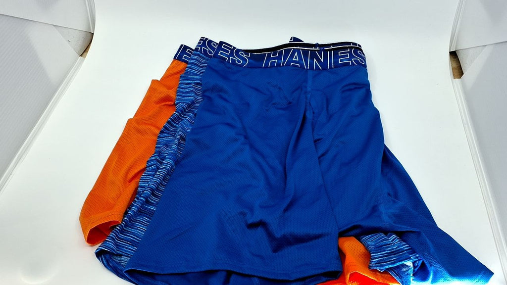 Hanes Men's Underwear 3-Pack, X-Temp Cooling Boxer Briefs, No-Ride-Up Design