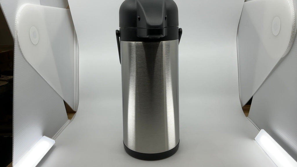 Insulated 102 Oz Coffee Carafe - Stainless Steel Thermal Beverage Dispenser