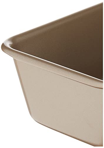 Cuisinart 9-Inch Chef's Classic Nonstick Bakeware Loaf Pan, Champagne