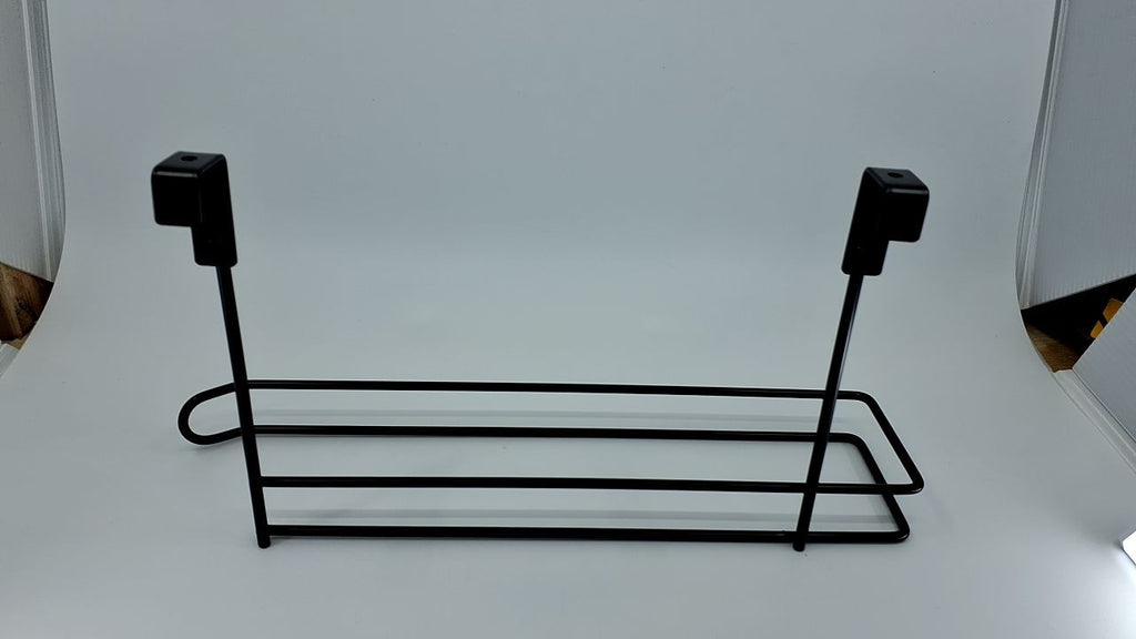 Over The Cabinet Paper Towel Holder, Black