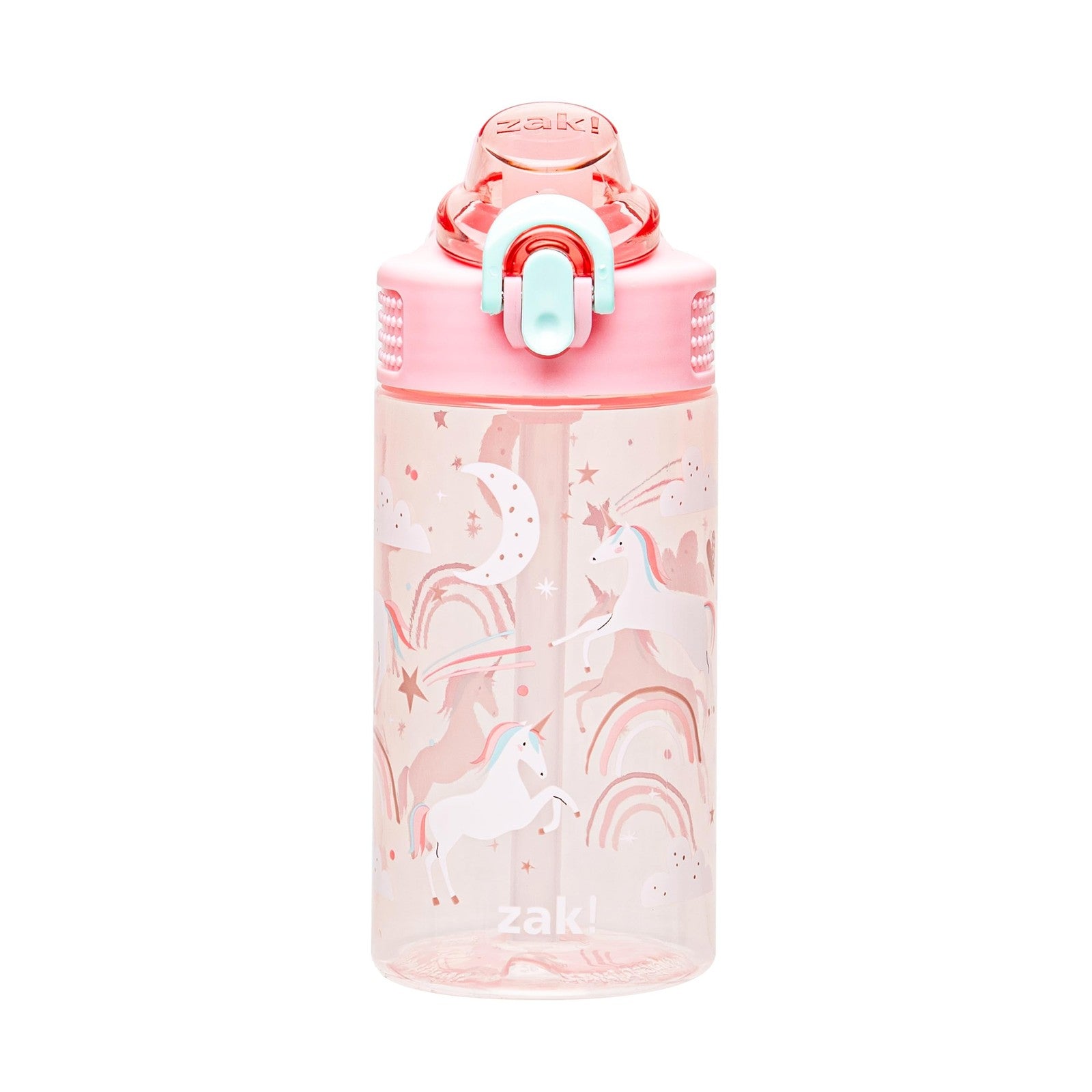 Kids 16oz Water Bottle - Zak Designs Unicorn, Leak-Proof & Portable