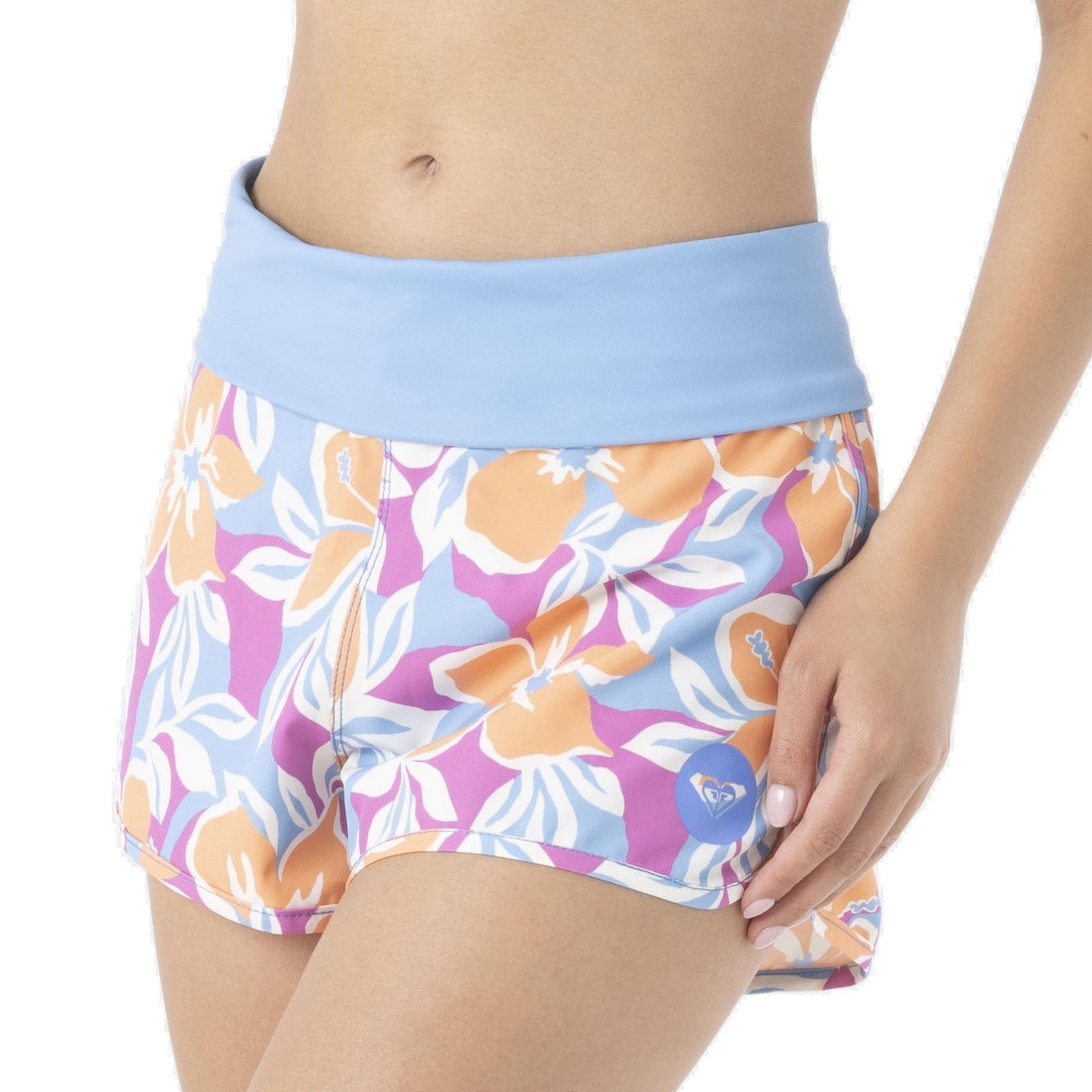 Roxy Women's 2" Inseam Board Shorts, Quick-Dry, UPF 50+, Multi, XX-Large