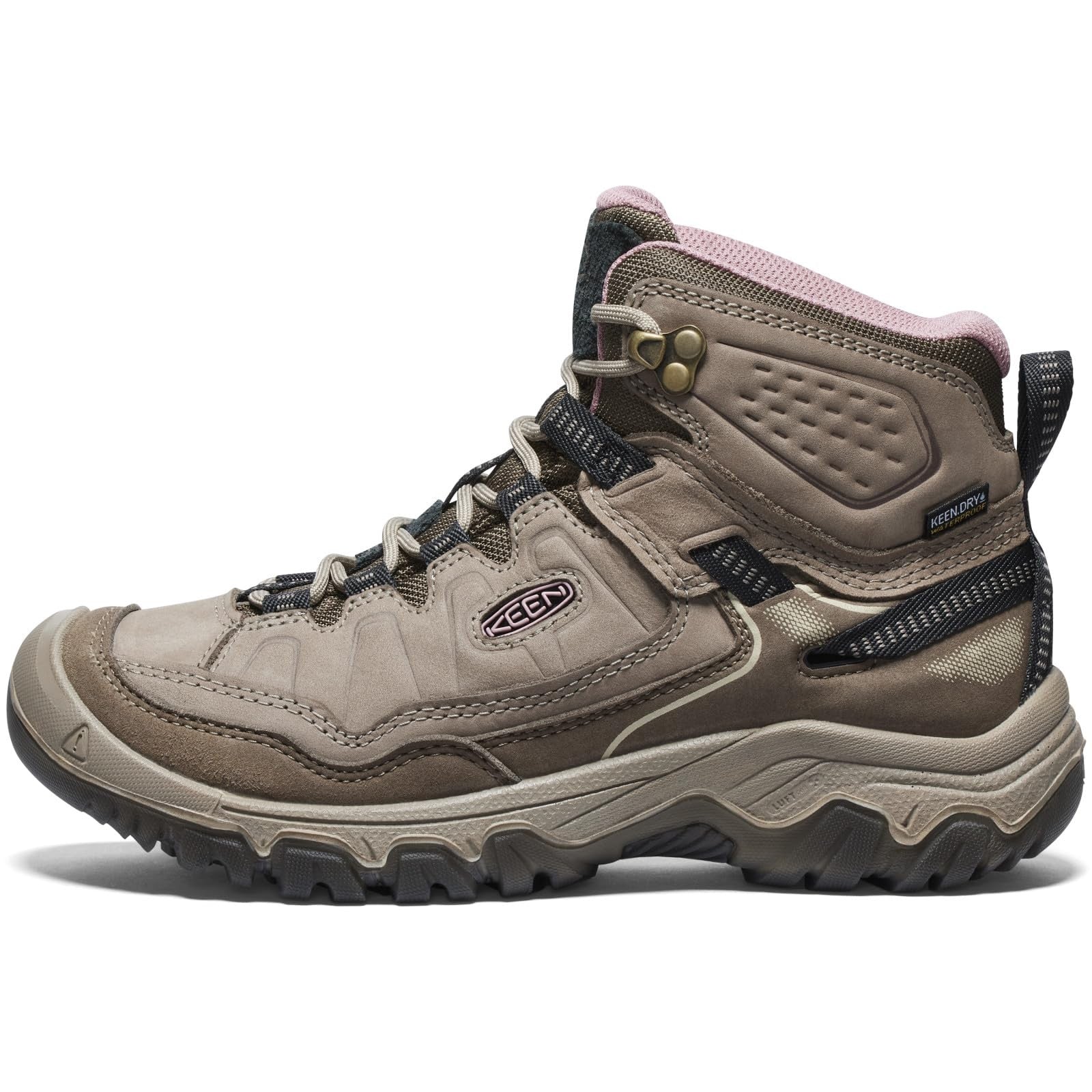KEEN Women's Targhee 4 Mid Height Durable Comfortable Waterproof Hiking Boots, B