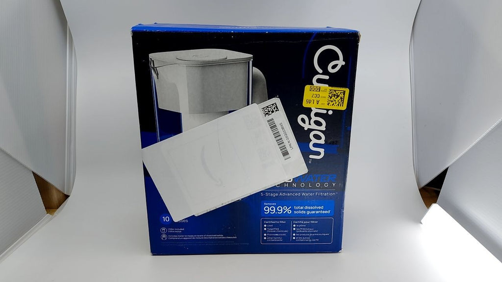 Culligan ZEROP10 10-Cup Water Filter Pitcher, Reduces Lead & PFAS
