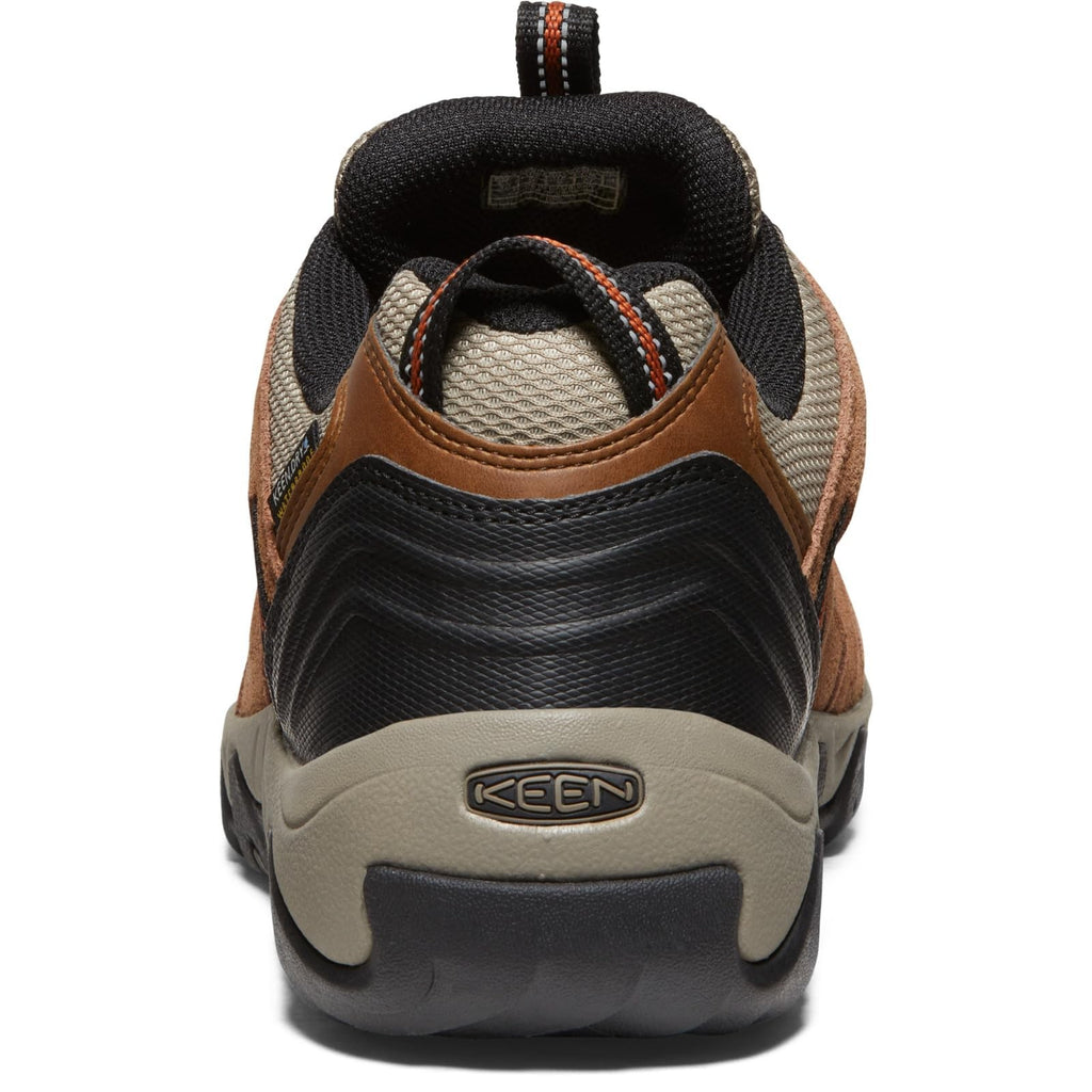 Men's Headout Waterproof Hiking Shoe  |  Bison/Fossil Orange - 8.5 / Regular