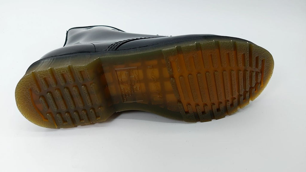 Dr. Martens Unisex 1490 Smooth Leather Boot, Black, 10 Women/9 Men