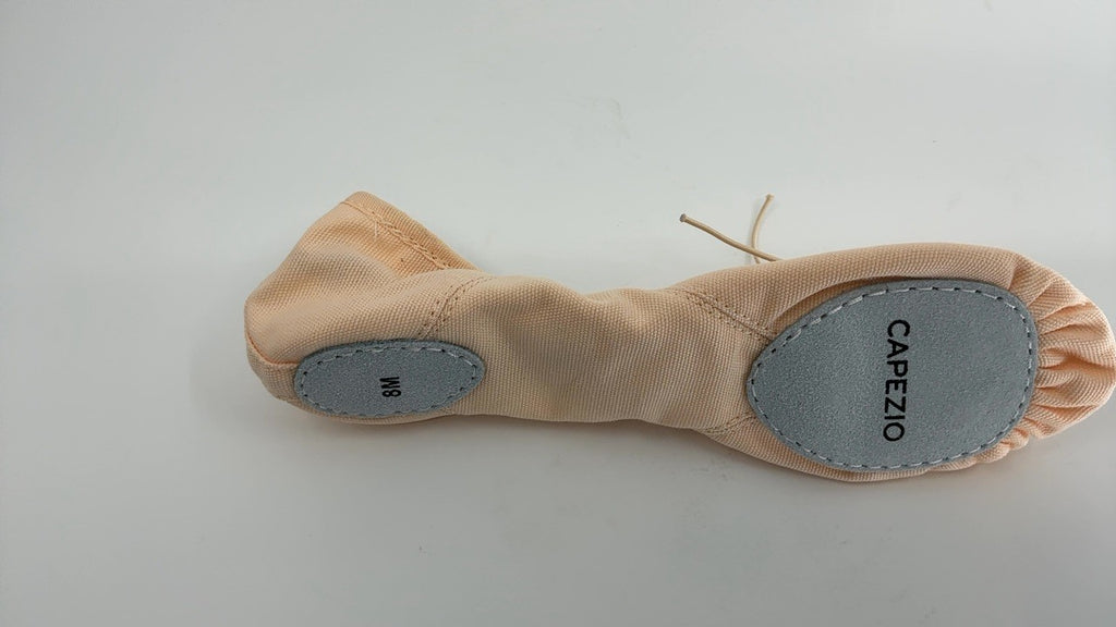 Capezio Women's Canvas Juliet Ballet Shoe,Light Ballet Pink,8 M US