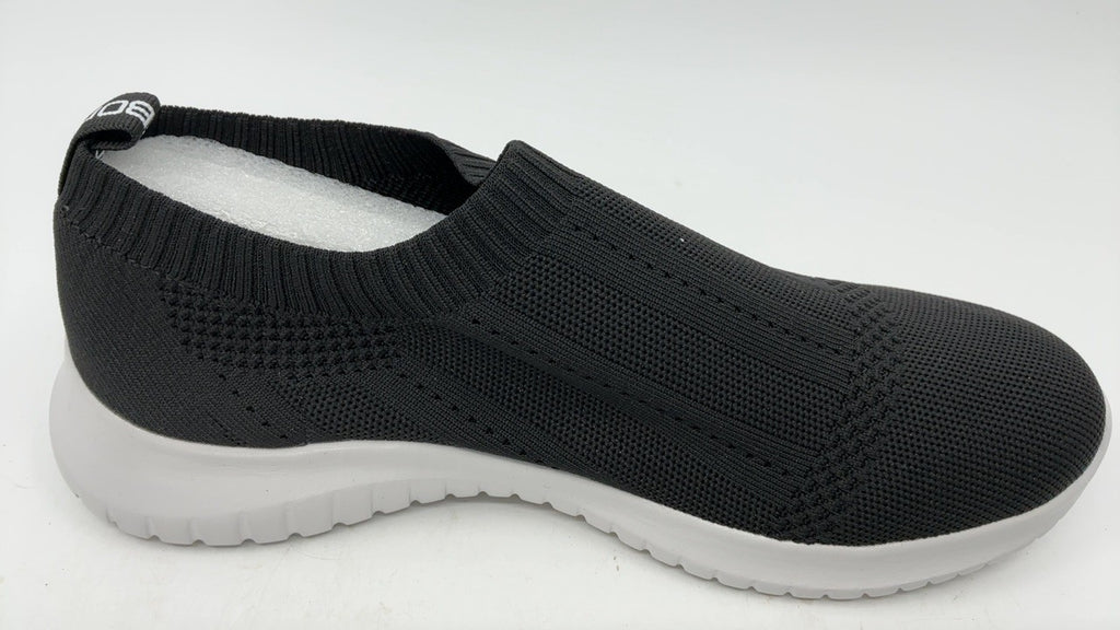 TIOSEBON Women's 9 US Black Lightweight Breathable Walking Shoes