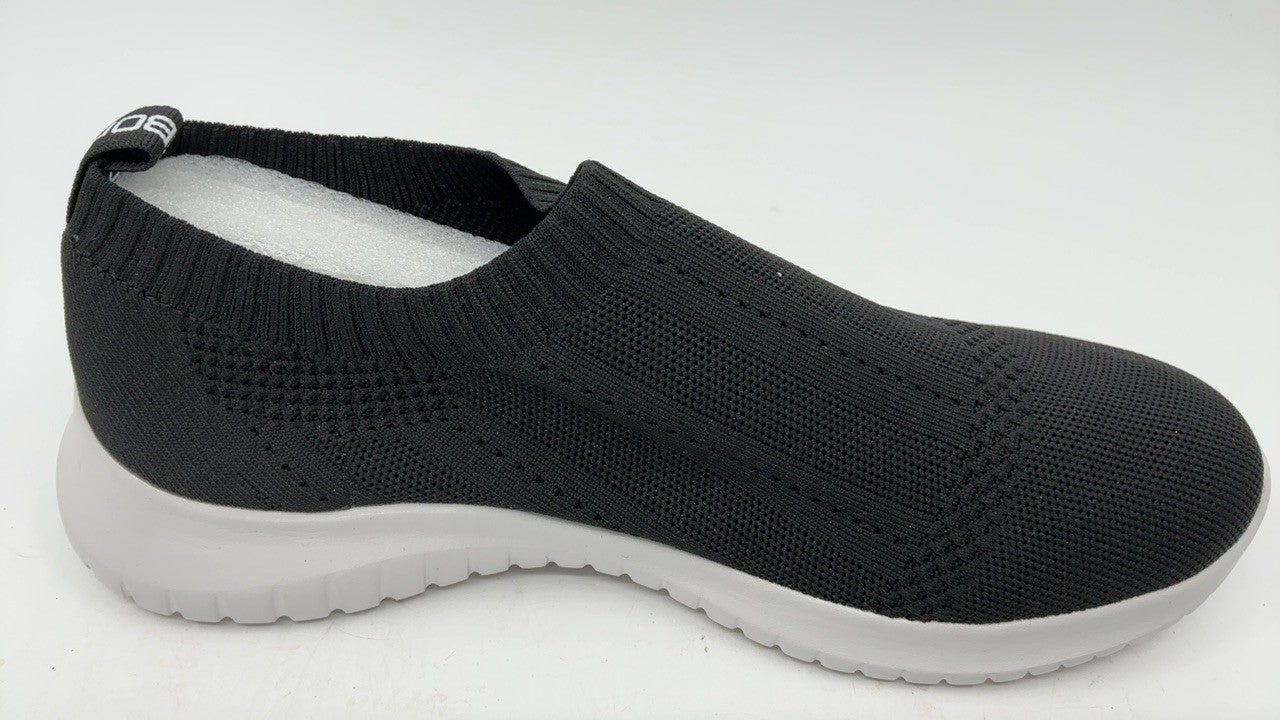 TIOSEBON Women's 9 US Black Lightweight Breathable Walking Shoes