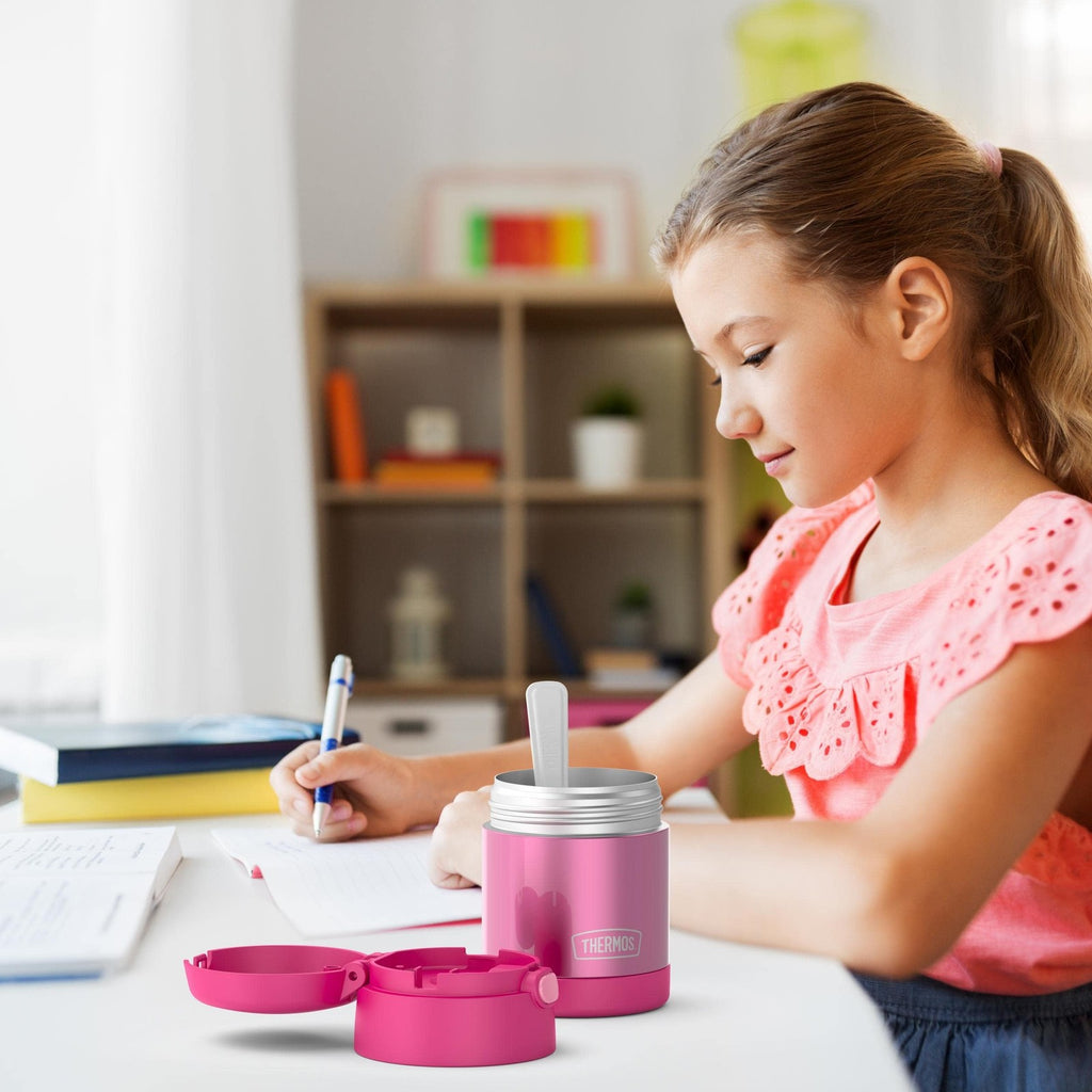 10oz Thermos FUNtainer Food Jar, Pink, Insulated for Kids