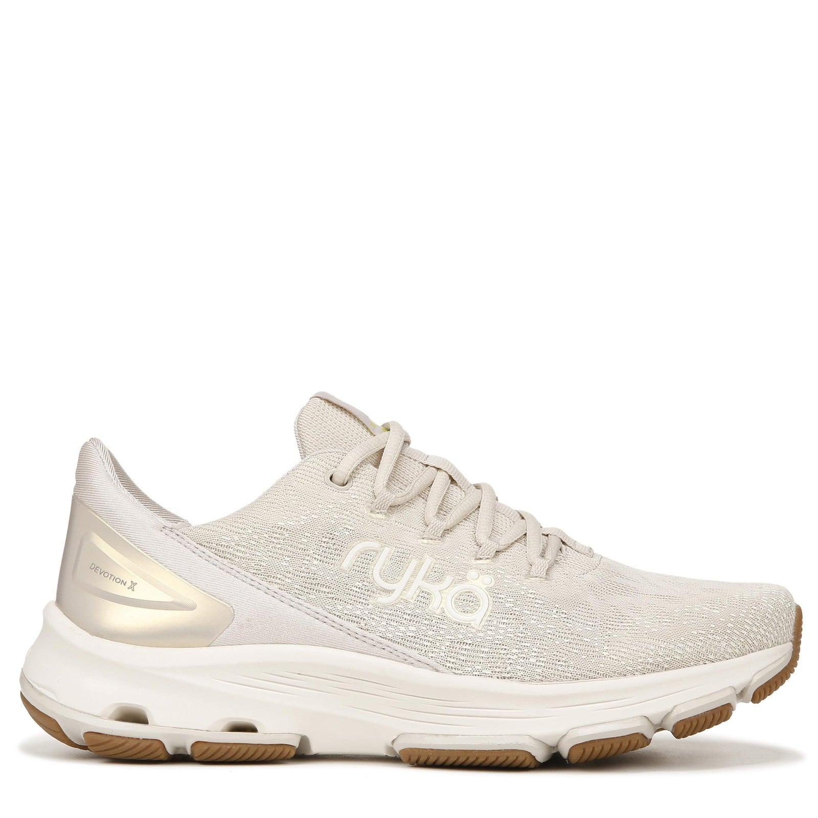 Ryka Women's Devotion X Walking Shoe Sneaker, French Beige, 8.5 Wide