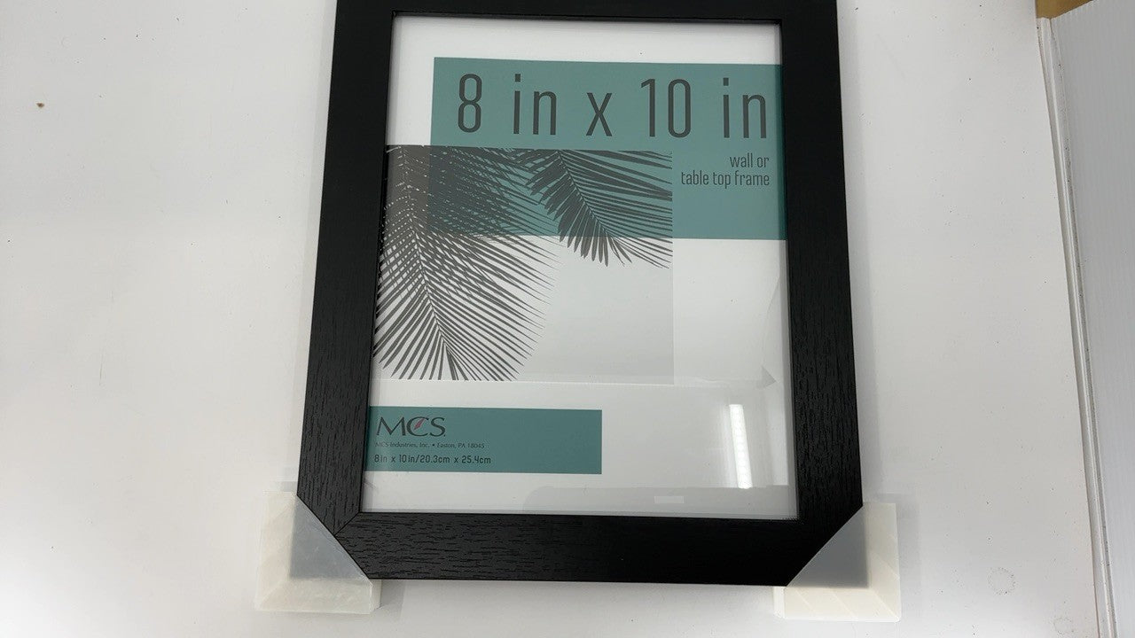MCS 8x10 Picture Frame Black Woodgrain, Vertical & Horizontal Display