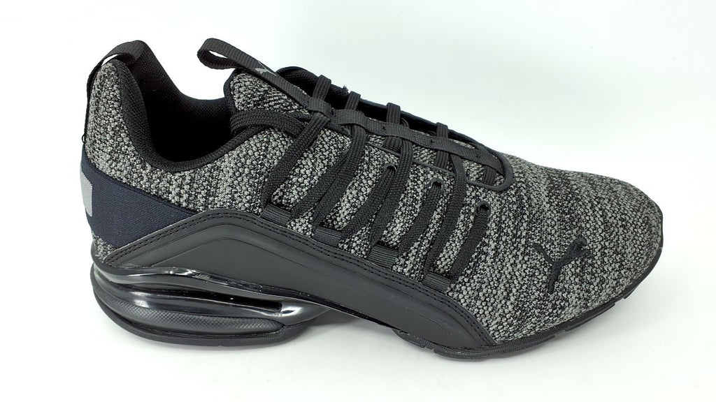 PUMA Mens Axelion Cross Trainer, Multi PUMA Mens Black-Castlerock, 7