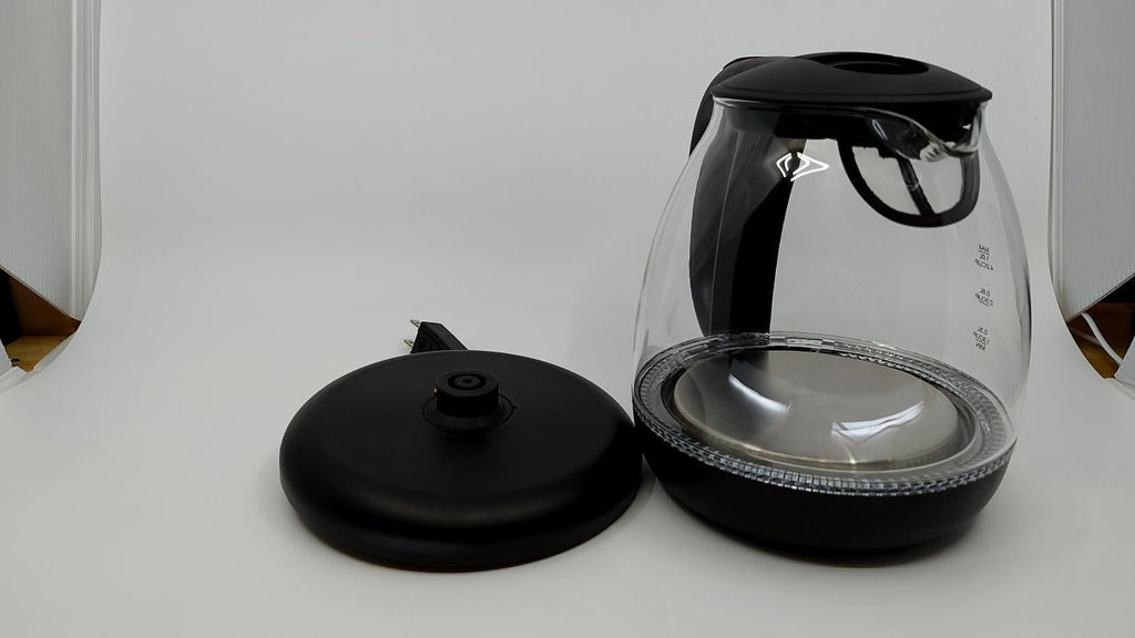 Elite Gourmet Kettle 1.1 Qt Glass 1100W Cordless w/ Temperature Control