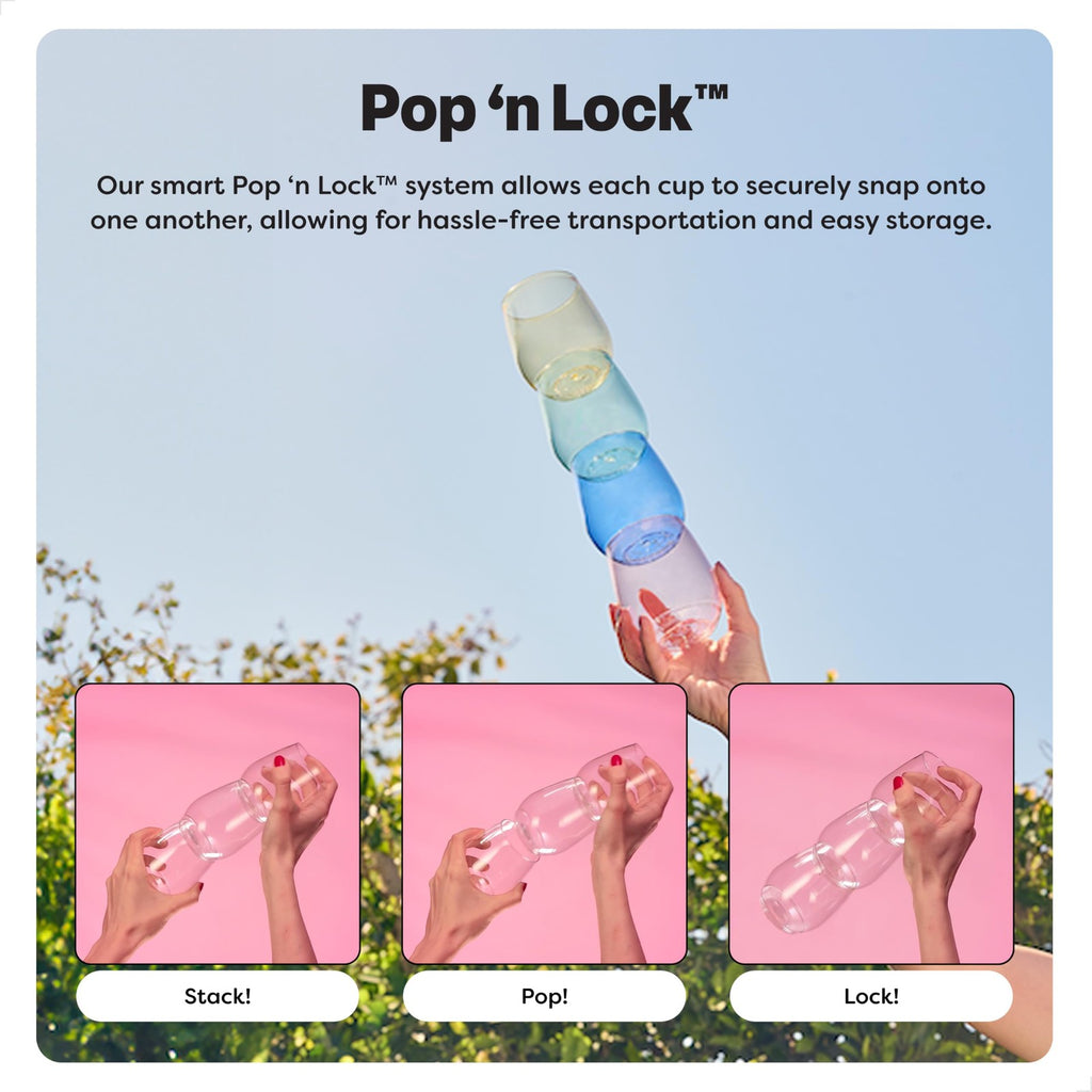 14oz Vino Plastic Wine Glasses Set of 12, Unbreakable & Recyclable