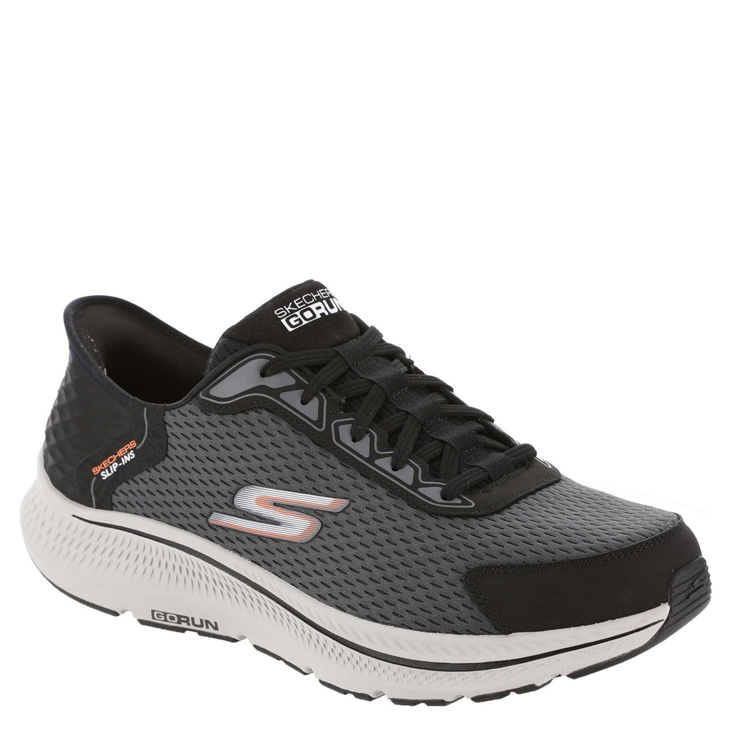 Skechers Slip-Ins Go Run Consistent 2.0 Sneaker, Black/Charcoal, 11.5