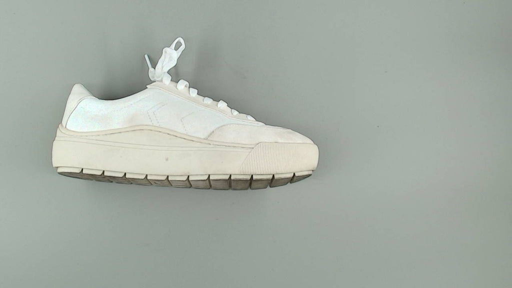 Dr. Scholl's Womens Time Off Win Sneaker White/Tofu Fabric 8 M