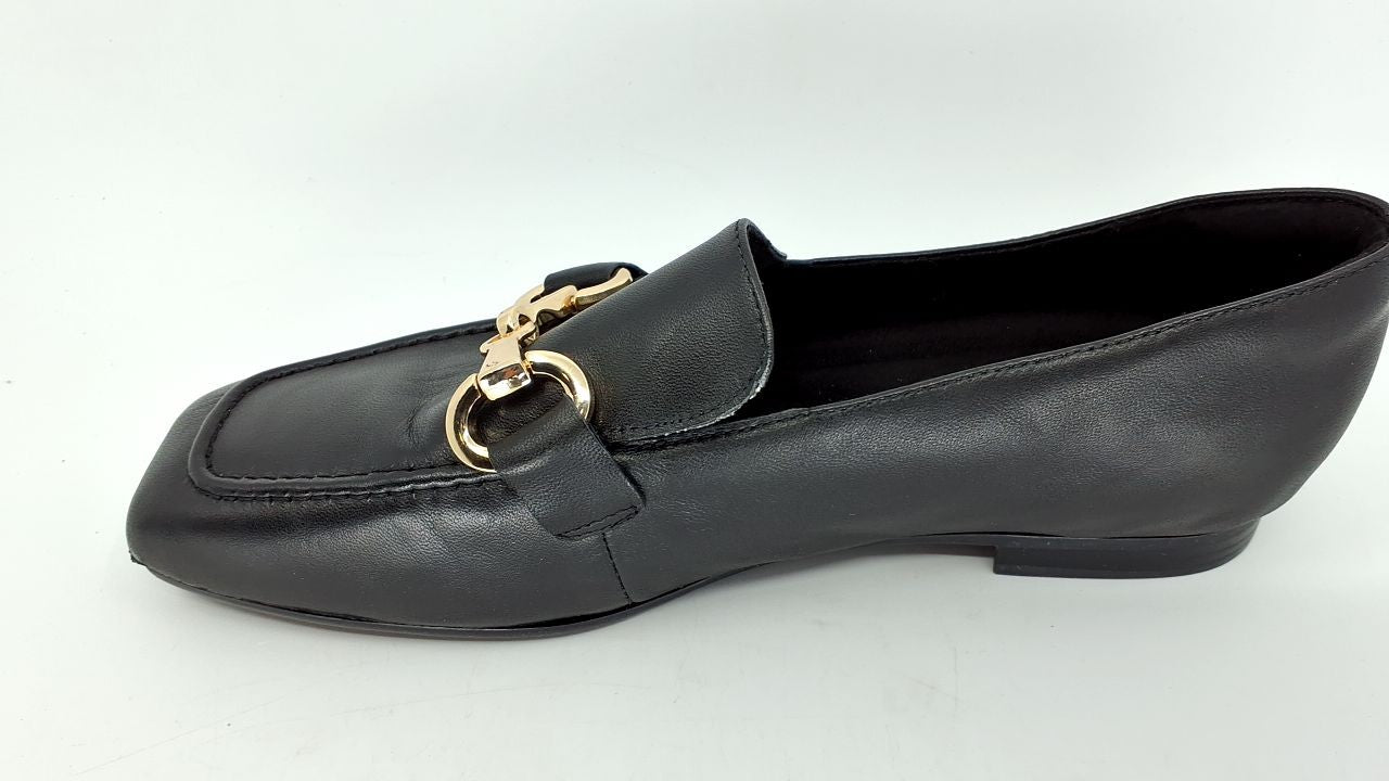 Rockport Women's Polly Loafer Flat, Black, 8.5