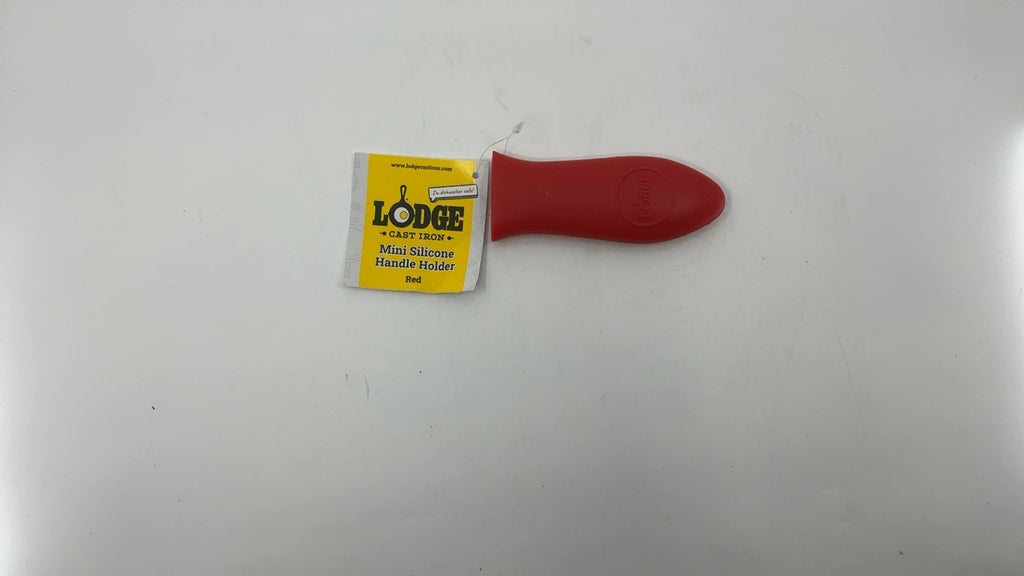 Lodge Silicone Hot Handle Holder Red 3-Inch for Skillets 8 In or Smaller
