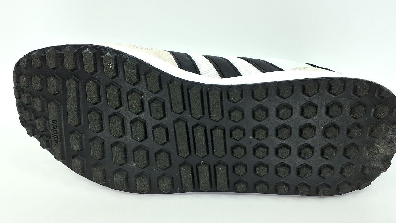 adidas Men's Run 84, White/Black/Crystal White, 9.5