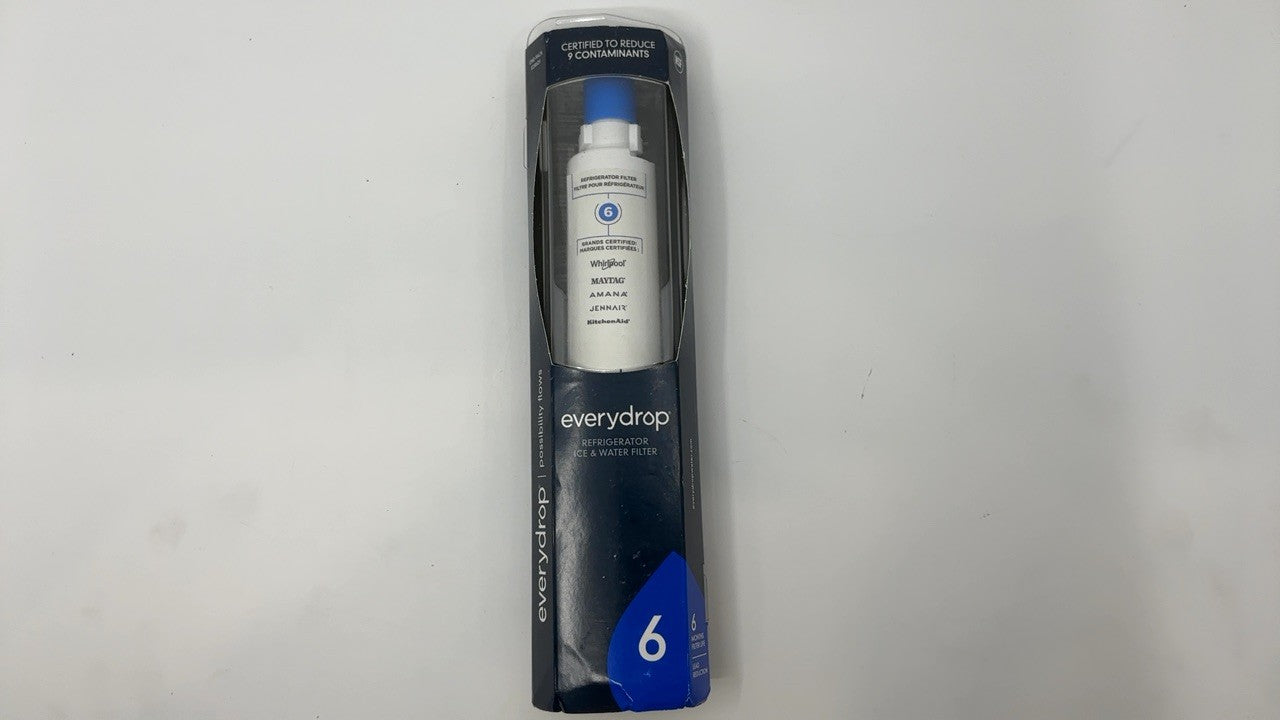 Whirlpool EDR6D1 Ice & Water Refrigerator Filter, Single-Pack, White
