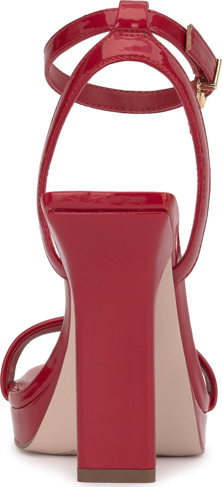 Jessica Simpson Adonia High Heel Sandal, Red Muse, 6.5