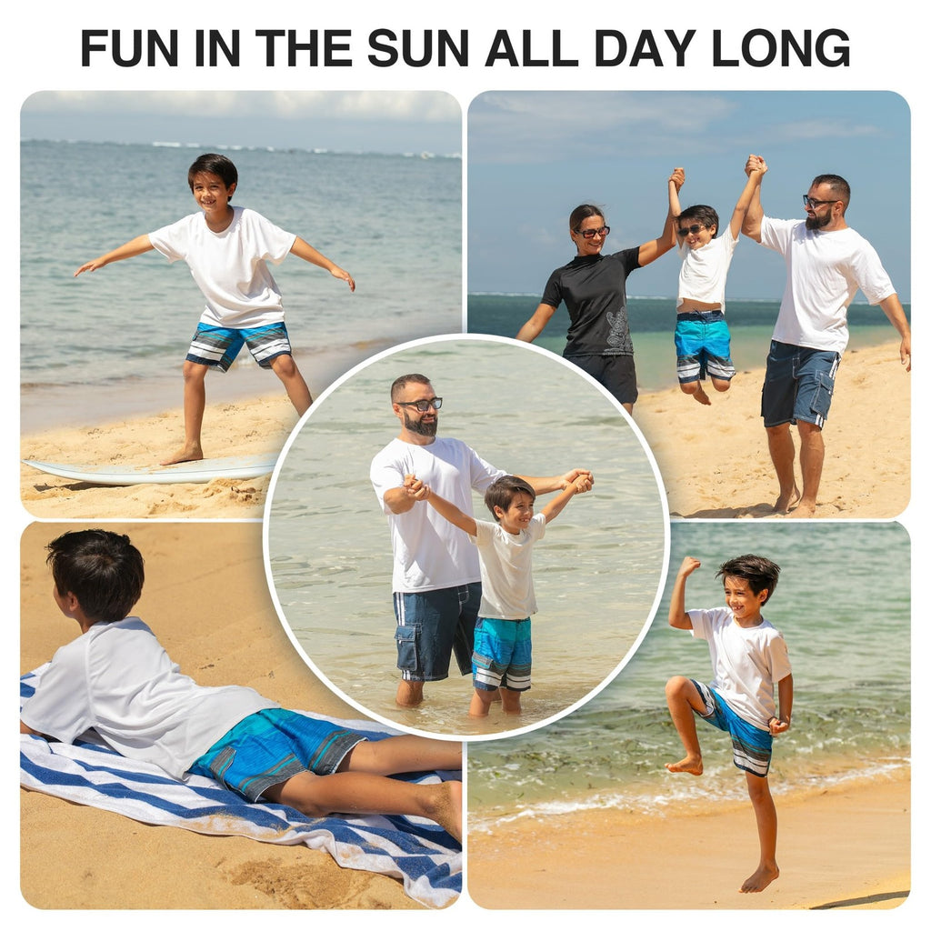 Kanu Surf Line Up Quick Dry UPF 50+ Beach Swim Trunk