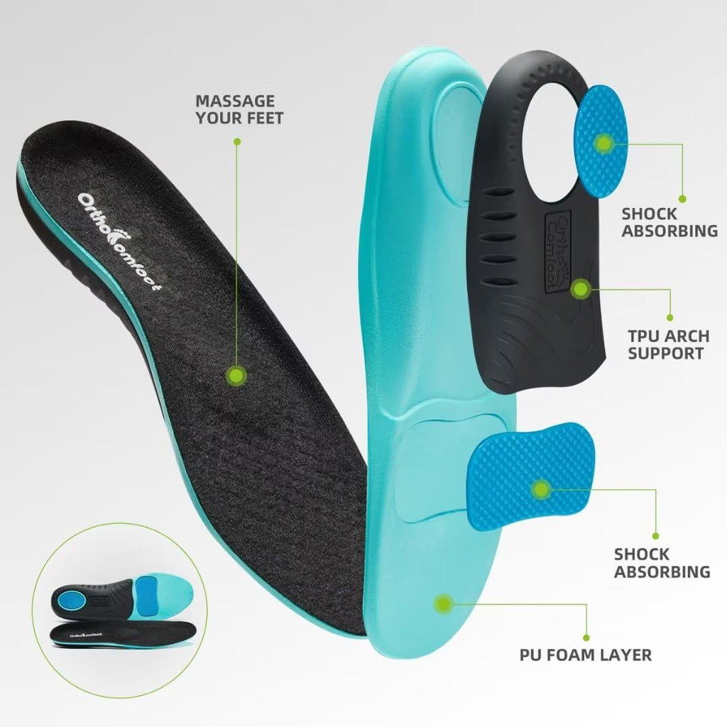 Men's Orthopedic Fashion Sneakers with Arch Support: Adjustable Lace Up Design Walking Shoes with Supportive - Image 3