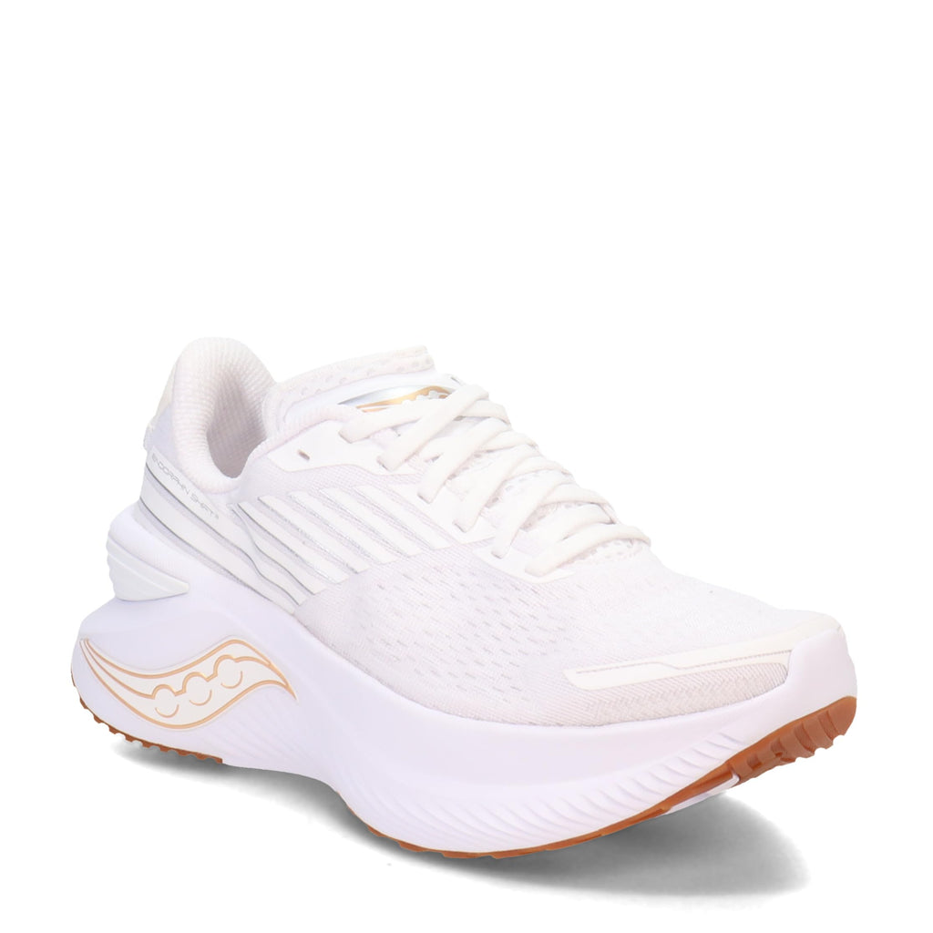 Saucony Women's Endorphin Shift 3 Running Shoe, White/Gum, 6 - Image 2