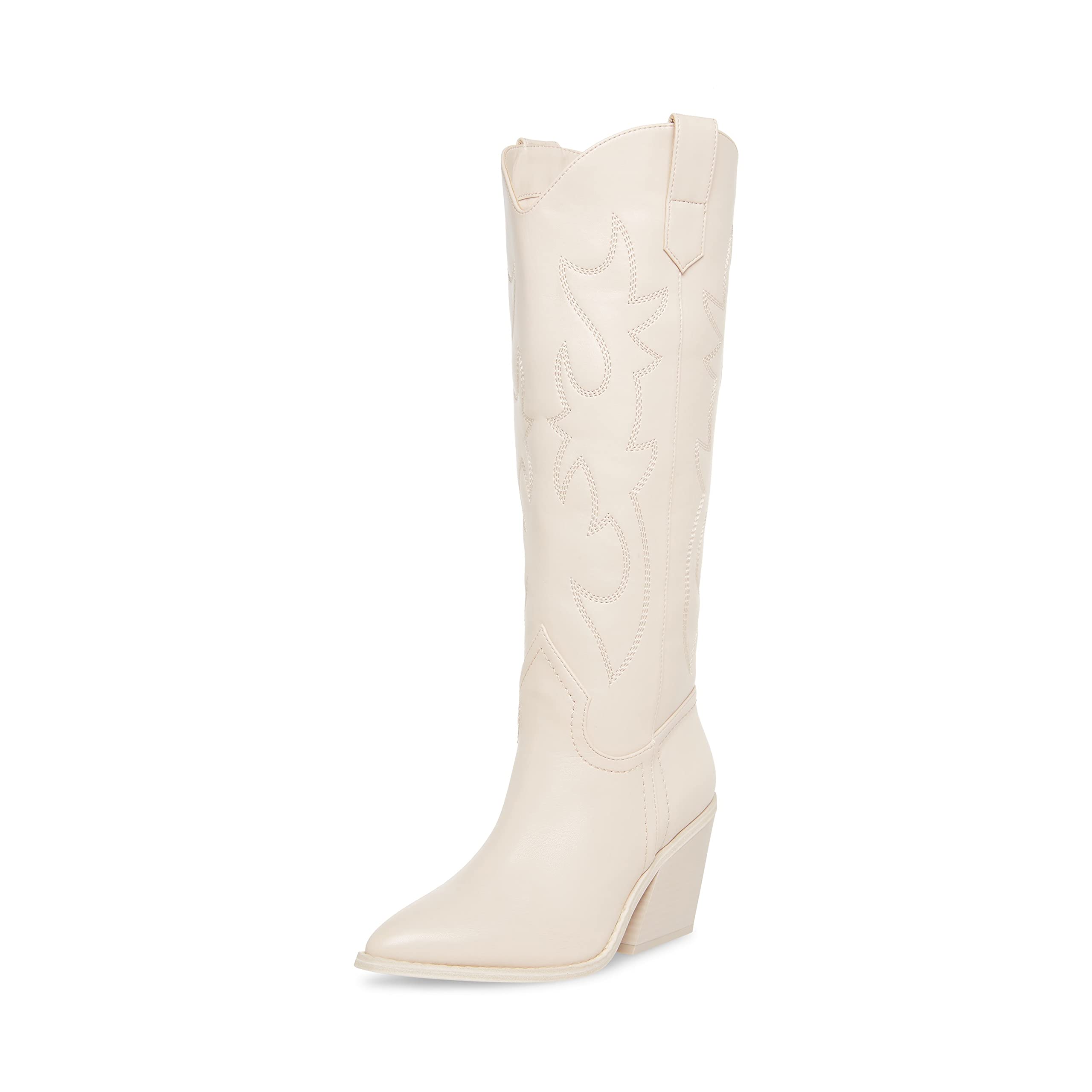 Madden Girl Women's Arizona Western Boot, Bone Paris, 7 - Image 1
