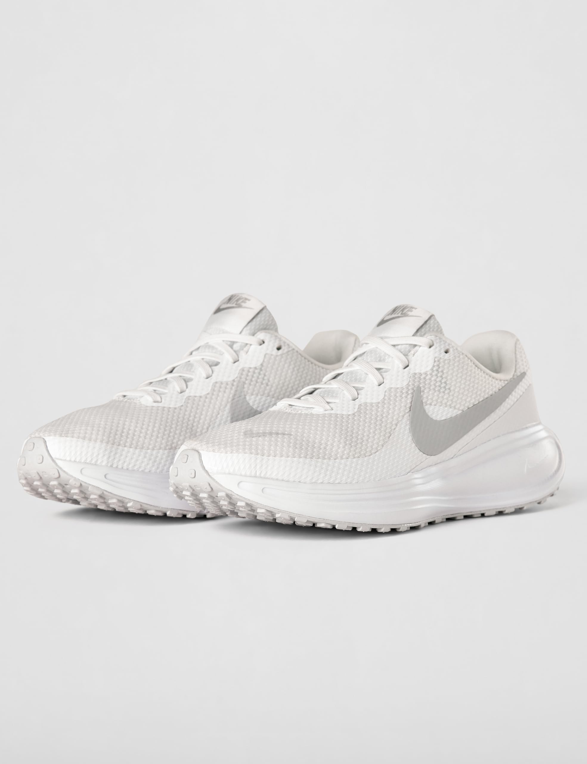 Nike Women's Revolution 8 Road Running Shoes, White/Pure Platinum, 9 - Image 1