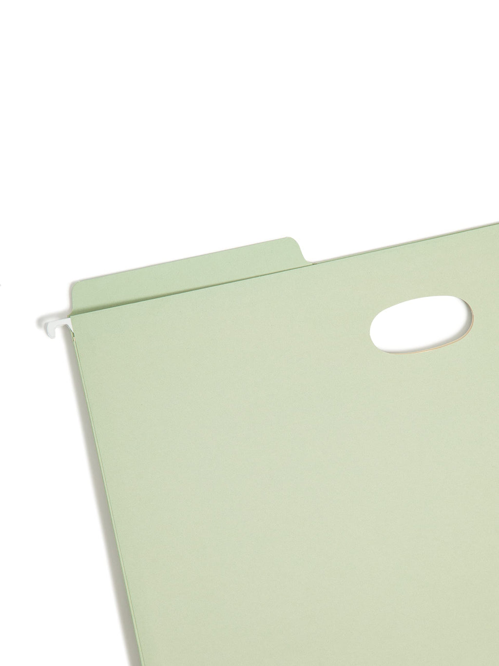 Smead FasTab Hanging Pocket with Full-Height Gusset, 3-1/2" Expansion, 1/3-Cut Built-in Tab, Legal Size, Moss, 9 per Box (64322) - Image 3