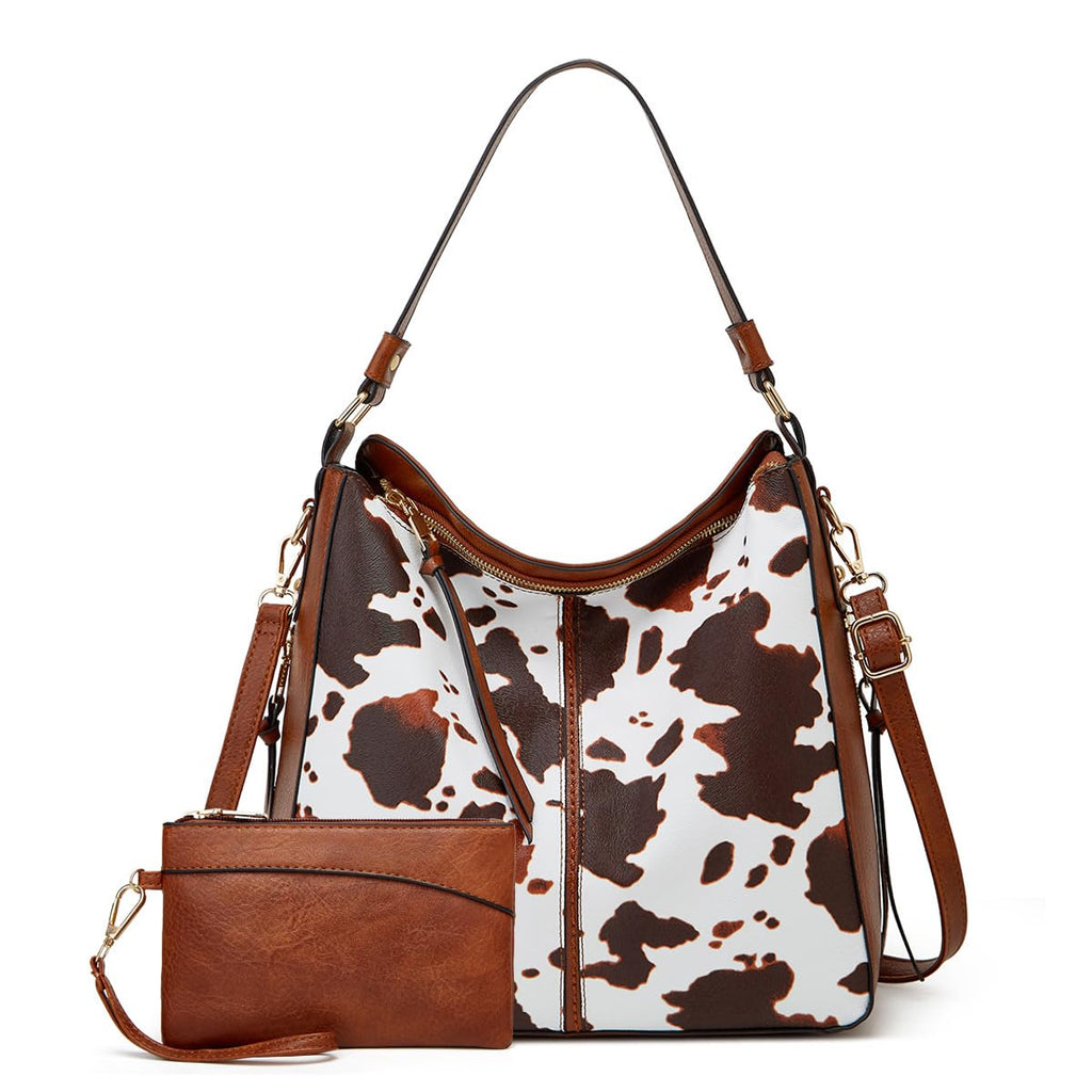 Women Fashion Handbags Wallet Tote Bag Shoulder Bag Top Handle Satchel Purse Set - Image 1